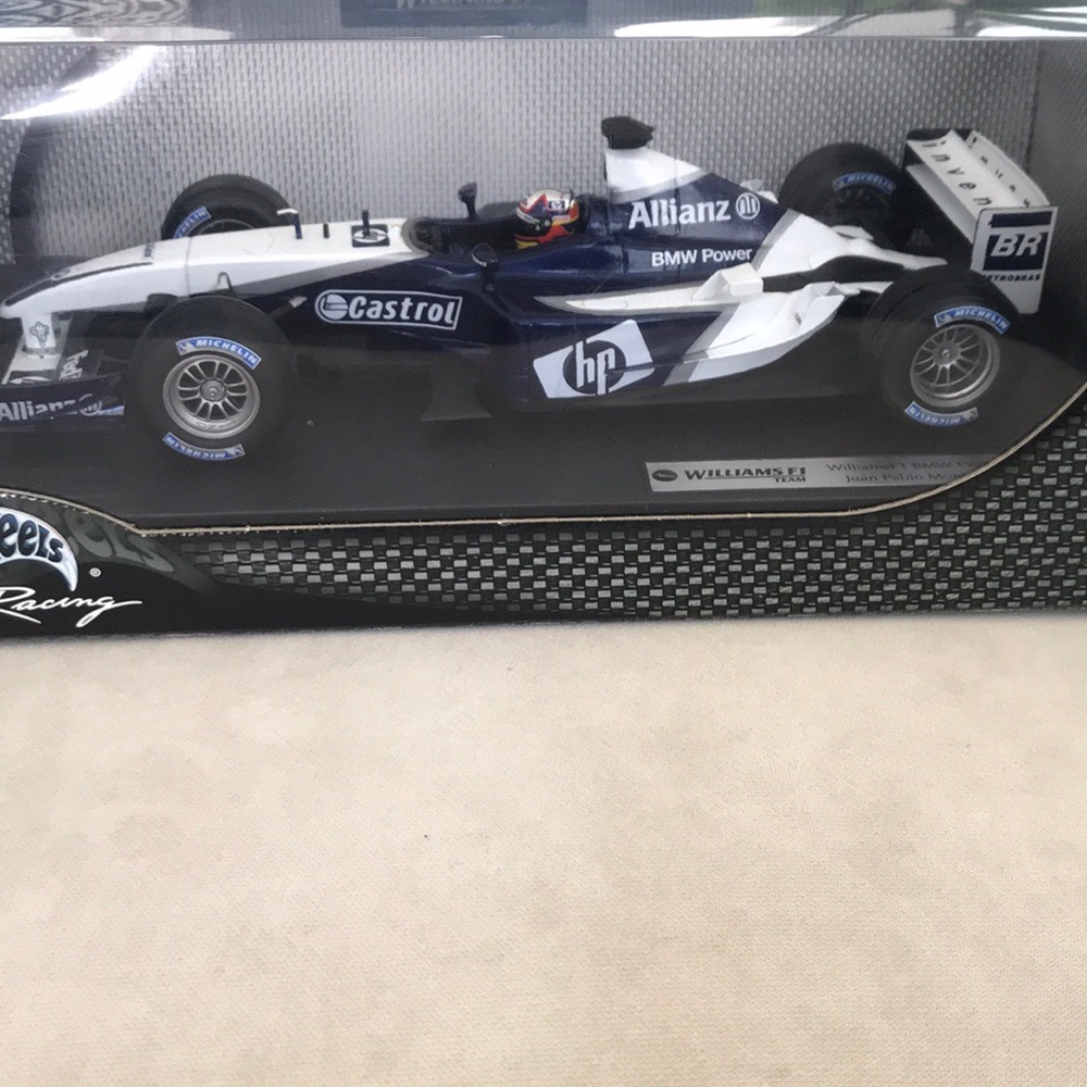 🏎Juan Pablo Montoya Hot Wheels Racing Williams F1